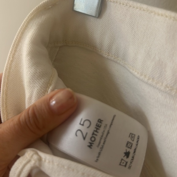Mother Denim White Jeans - Picture 6 of 6